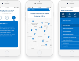 lokalhelfer app screens