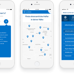 lokalhelfer app screens