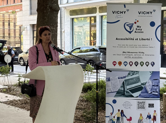 Sandrine Chaix Vice President for Social Action Disability and Fight against Violence against Women for the Auvergne Rhone Alpes Region